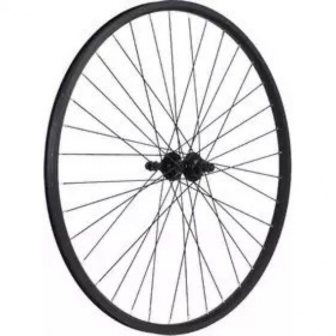 Колесо STARK 27.5" MTB FR-09R DISC заднее двойной обод DH18 36H черный черная втулка 4670094410199