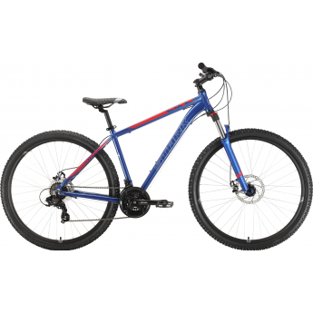 Велосипед STARK HUNTER 29.2 D, рама 20", (2022) голубой/красный Велосипед STARK HUNTER 29.2 D, рама 20", (2022) голубой/красный