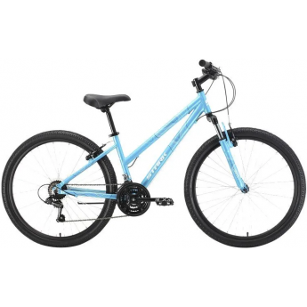 Велосипед STARK LUNA 26.1 V, рама 16", (2022) голубой/фиолетовый Велосипед STARK LUNA 26.1 V, рама 16", (2022) голубой/фиолетовый