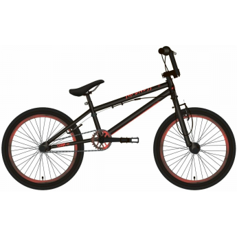 Велосипед STARK MADNESS BMX 1 (2022) черный/красный Велосипед STARK MADNESS BMX 1 (2022) черный/красный