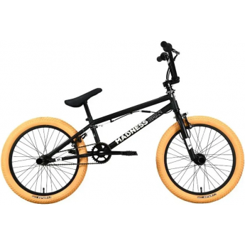 Велосипед STARK MADNESS BMX 2 (2022) черный/кремовый/кремовый