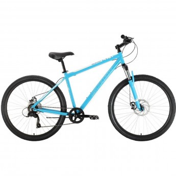 Велосипед STARK RESPECT 27.1 D MICROSHIFT, рама 18", (2022) синий/белый Велосипед STARK RESPECT 27.1 D MICROSHIFT, рама 18", (2022) синий/белый