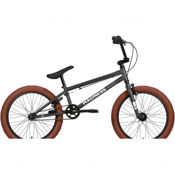 Велосипед STARK'22 MADNESS BMX 1 темно-серый/серебристый/коричневый Велосипед STARK'22 MADNESS BMX 1 темно-серый/серебристый/коричневый
