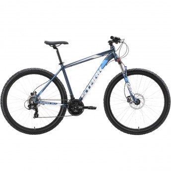 Велосипед STARK'23 HUNTER 29.2 HD синий/синий/белый 20"