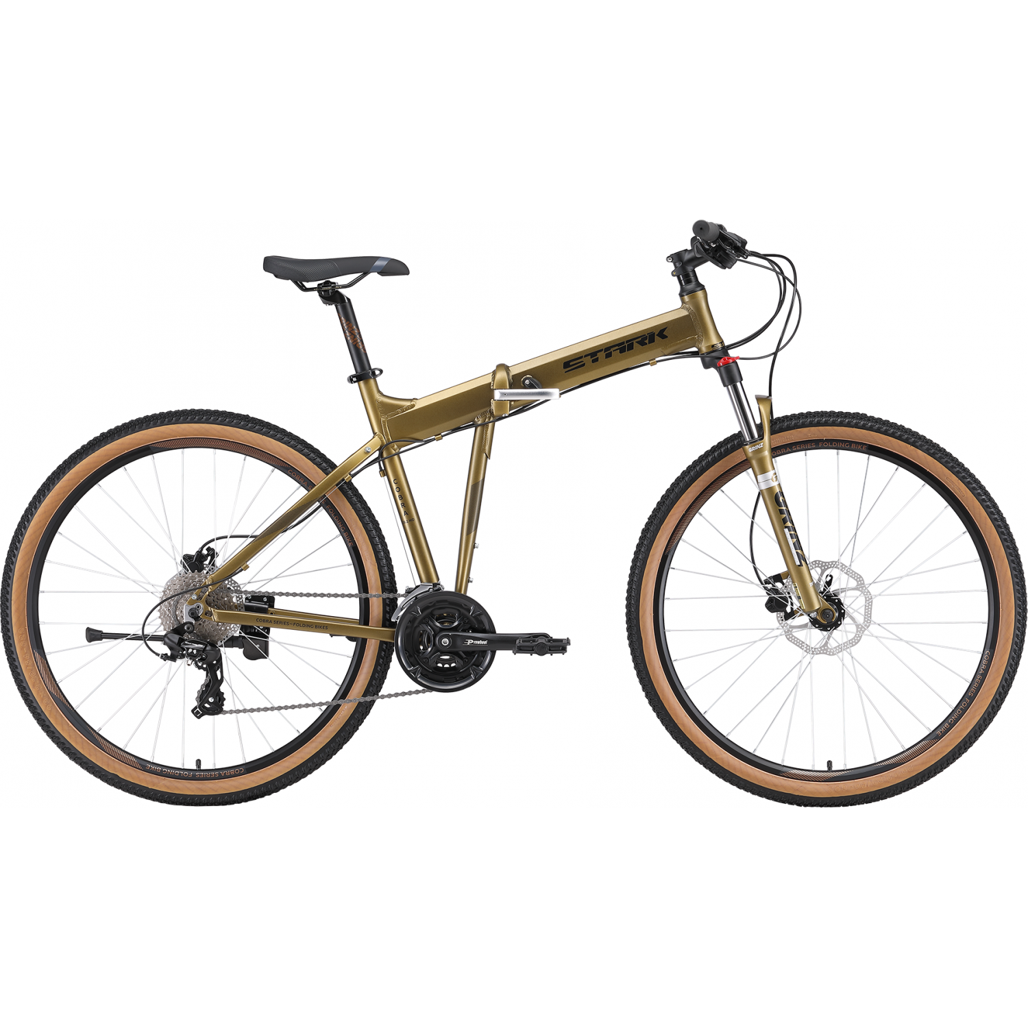 Велосипед STARK'24 COBRA 29.2 HD бронзовый/черный 20" 4670094419017 ...