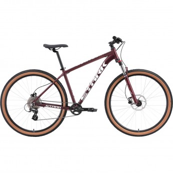 Велосипед STARK'24 HUNTER 29.3 HD темно-красный/белый 18" Велосипед STARK'24 HUNTER 29.3 HD темно-красный/белый 18"