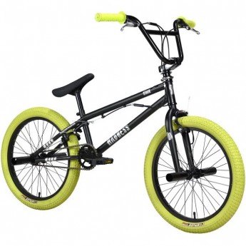Велосипед STARK'24 MADNESS BMX 2 черный матовый/серебристый/хаки Велосипед STARK'24 MADNESS BMX 2 черный матовый/серебристый/хаки