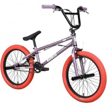Велосипед STARK'24 MADNESS BMX 2 фиолетово-серый/перламутр/красный Велосипед STARK'24 MADNESS BMX 2 фиолетово-серый/перламутр/красный